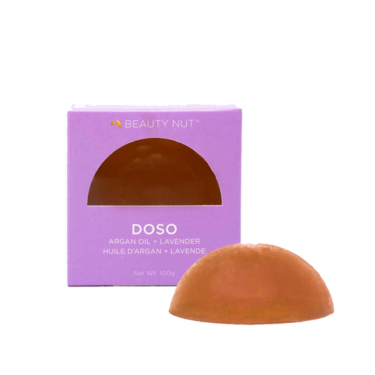 Argan Oil DOSO Cleanser Bar with Lavender Extracts 1 Pack