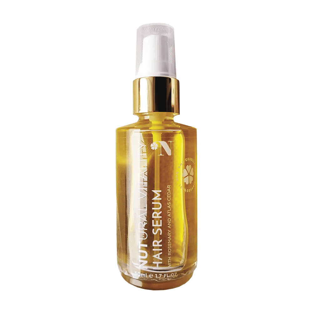 Nutural Vitality Argan Oil Hair Serum with Rosemary and Atlas Cedar Oil