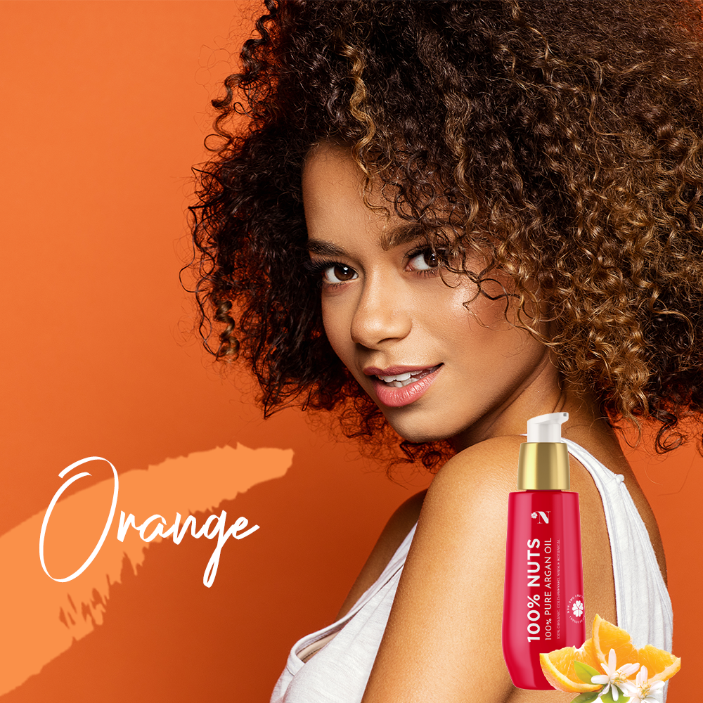 100% Pure Argan Oil with Orange Blossom Essence, (Moroccan Oil)