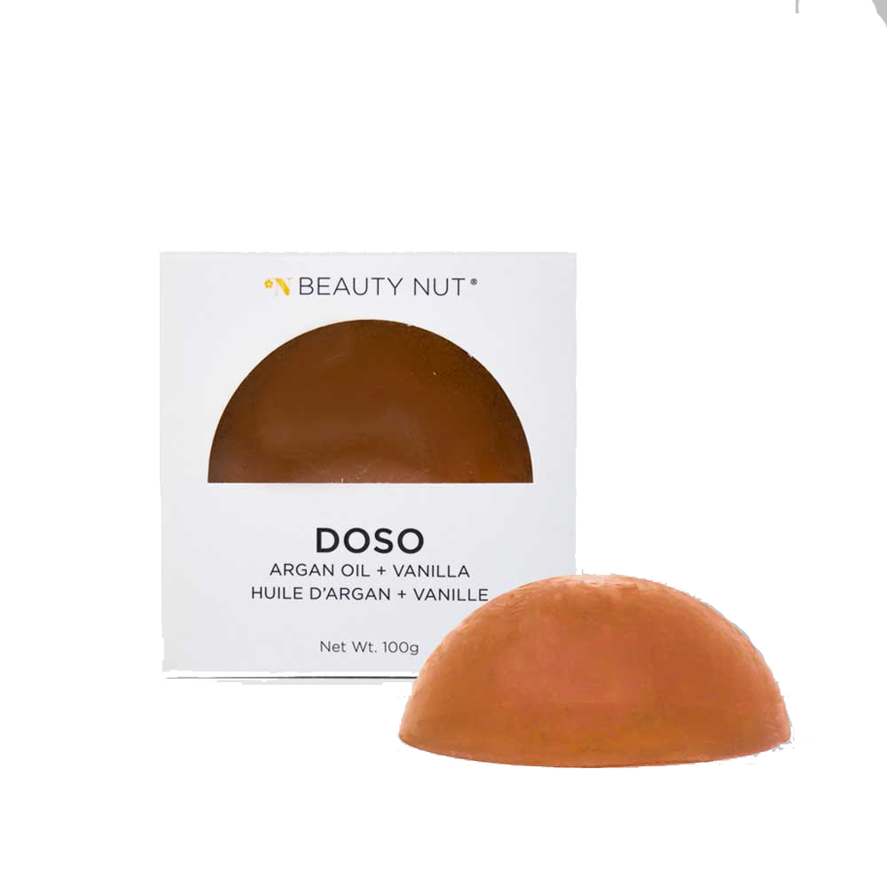 DOSO Argan Oil Soapbar with Vanilla Extracts