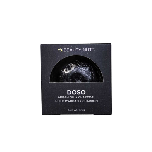 Argan Oil DOSO Cleanser Bar with Black Charcoal Extracts