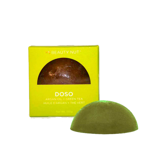 Argan Oil DOSO Cleanser Bar with Green Tea Extracts 1 Pack