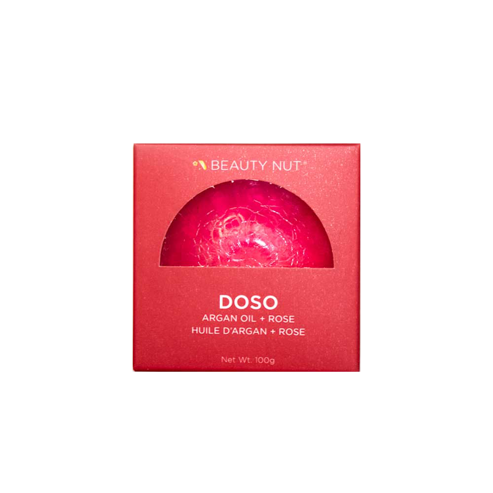 DOSO Argan Oil Soapbar with Rose Extracts