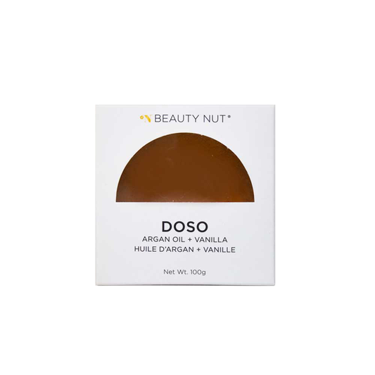 Argan Oil DOSO Cleanser Bar with Vanilla Extracts 1 Pack